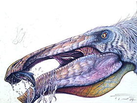 Deinocheirus / © Fabio Pastori. Verwendet mit freundlicher Genehmigung des Autors.