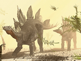 Stegosaurus © Raul Lunia. Used kindly with permission